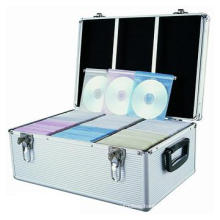 Factory Offer Aluminum CD Case Can Hold 600 PCS CD